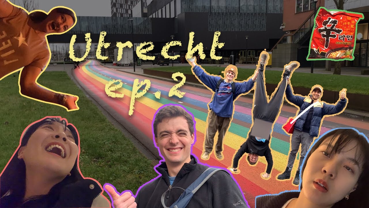 sub) 🇳🇱| 네덜란드 교환학생 적응기(1) | Utrecht welcome week | (feat. 한식)