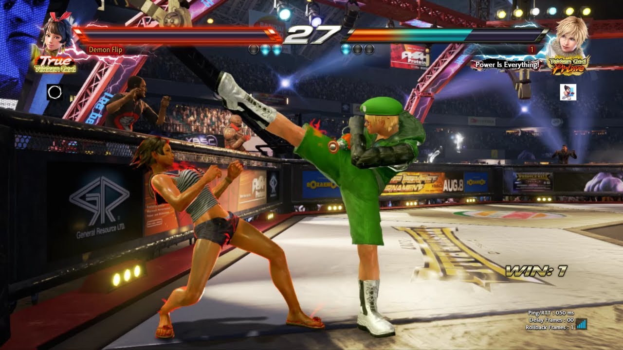 Tekken 7 5.0 How perfectly Josie sway back stance used!