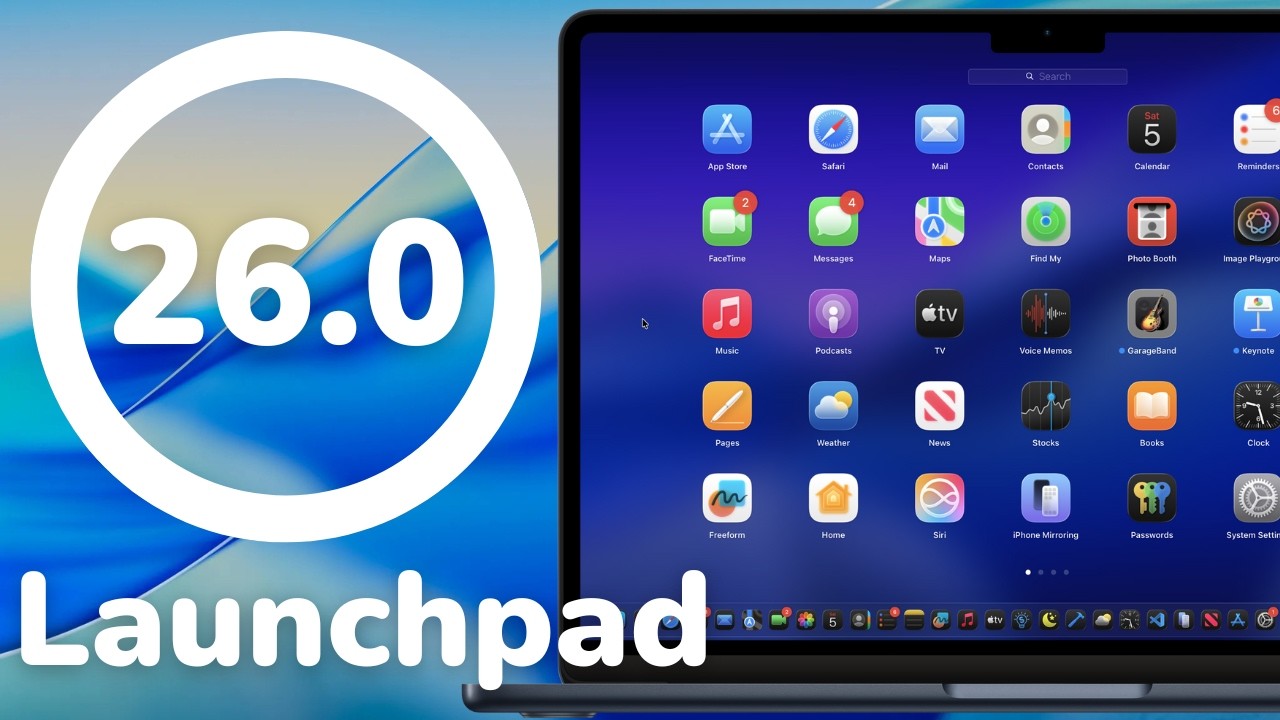 How to get LAUNCHPAD back in macOS Tahoe (PATCHED!)