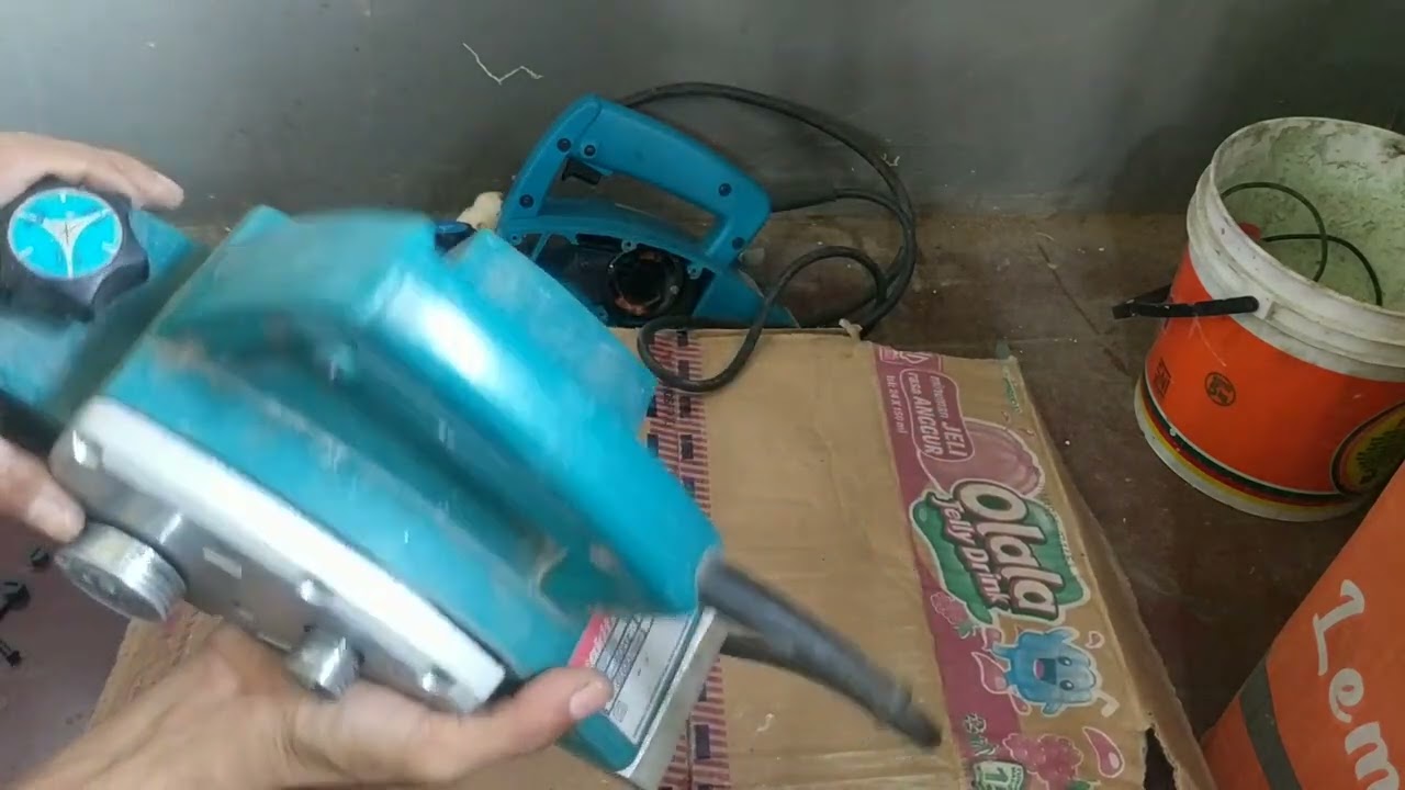 Melihat Daleman Mesin serut Makita Ori vs KW, dan silang part angker ke makita Original