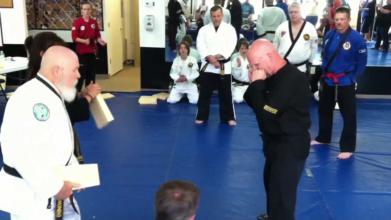 Hapkido Testing - Board Break