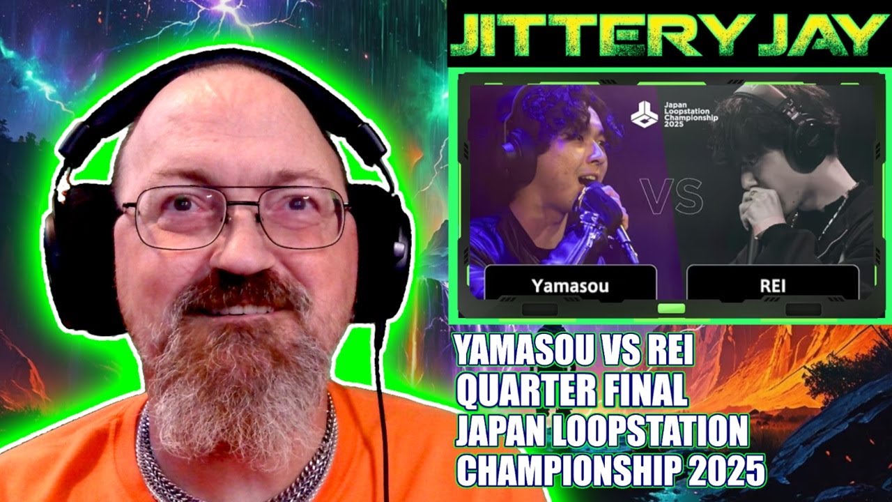 Yamasou vs REI - Japan Loopstation Championship 2025 - Quarter Final - First Reaction