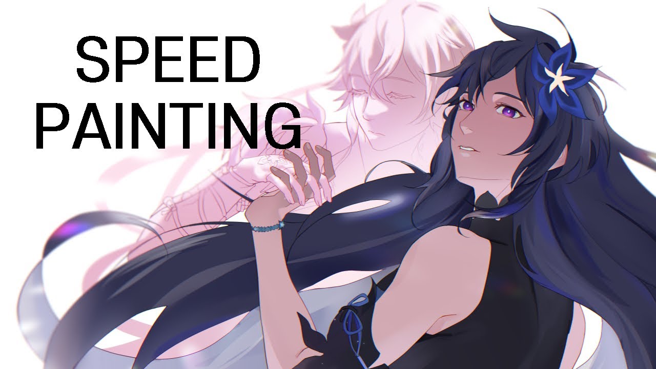 [Speed Painting / illustration making] 엘소드 니샤&라비 스피드 페인팅