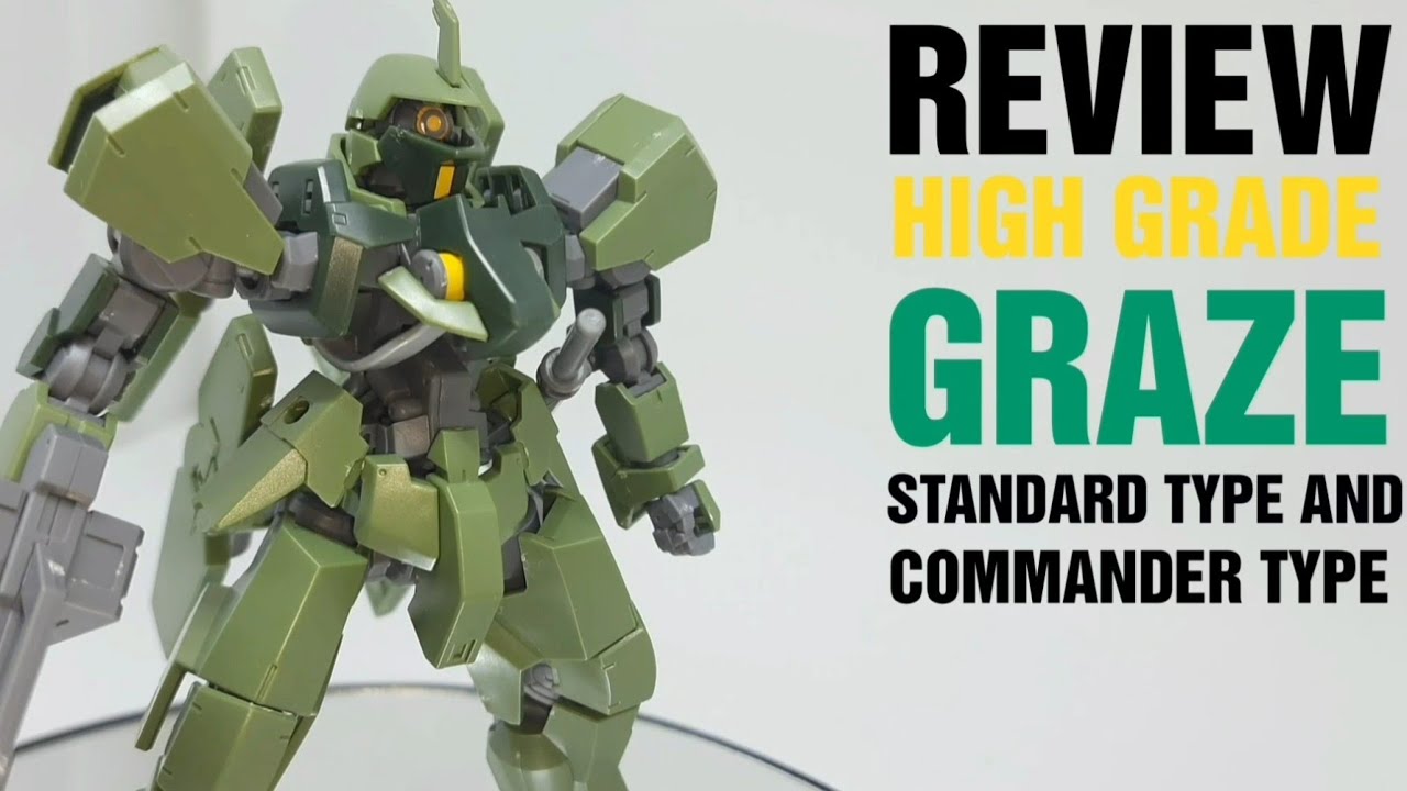 REVIEW HG GRAZE STANDARD & COMMANDER TYPE