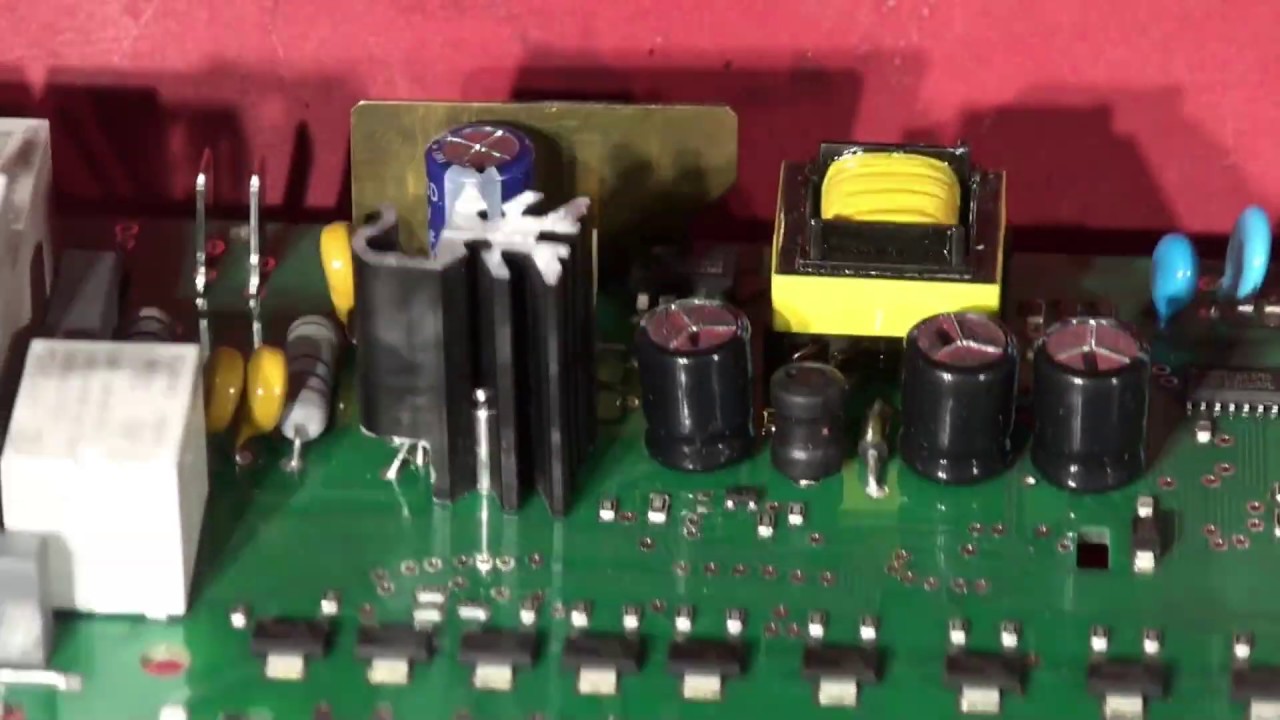 Neff Washer Dryer Control PCB Board Easy Diagnostics and Repair instructions No power dead
