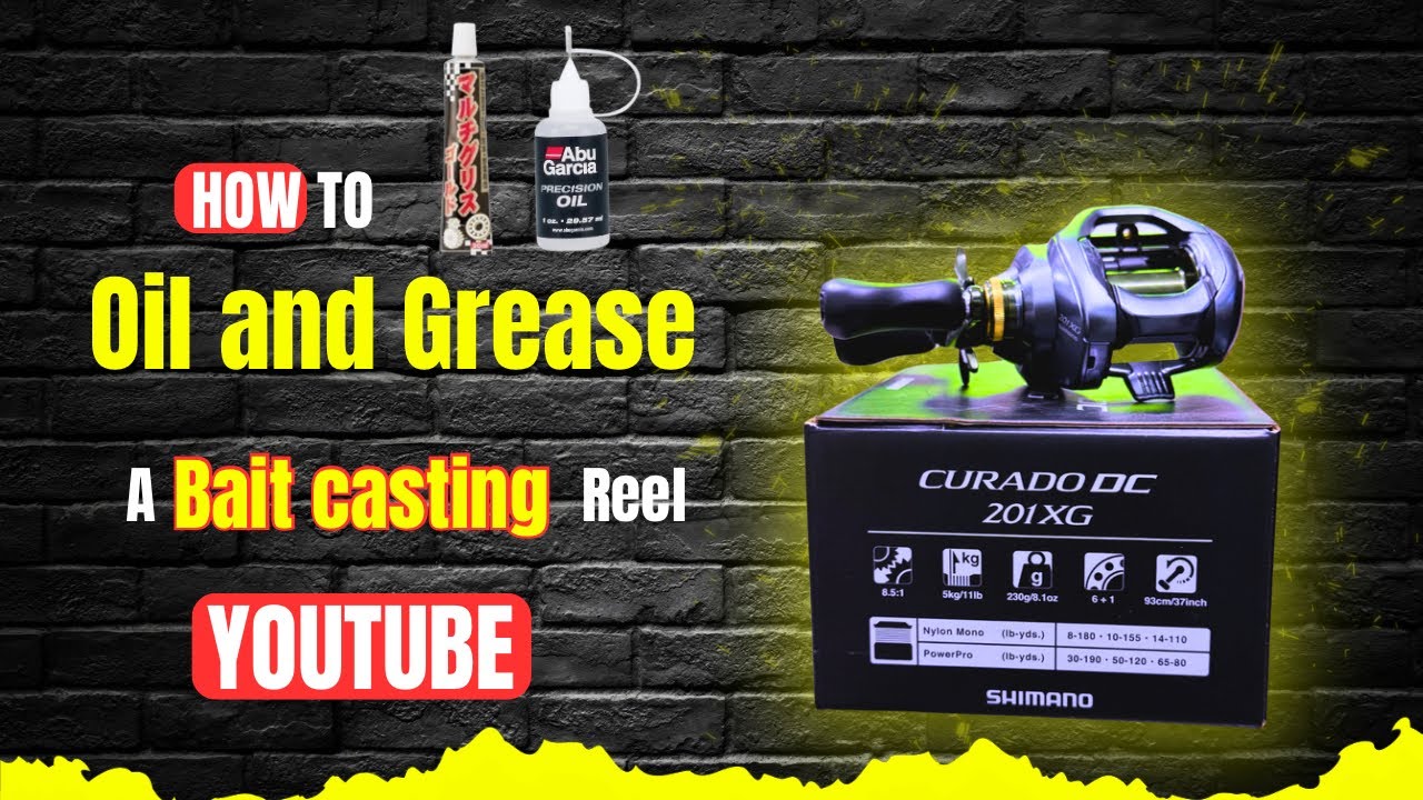 How to oil and grease a bait casting reel !!🤩 Malayalam explanation 