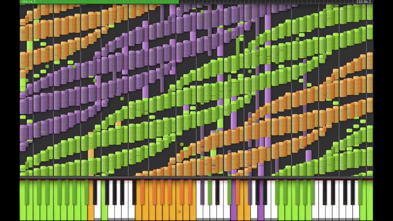 [Black MIDI] Synthesia - Shanghai Teahouse 3.1 Million Notes