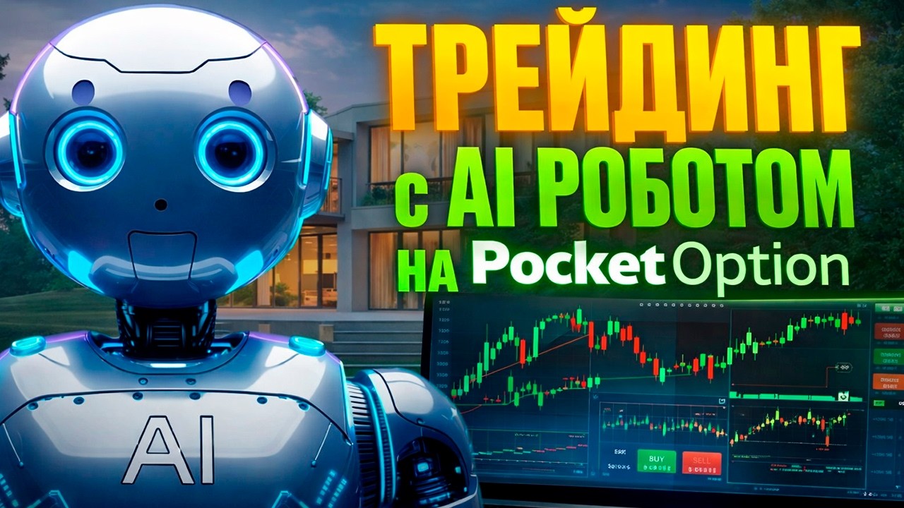 Покет Опшн трейдинг с AI Роботом! Торговля на Pocket Option! Бинарные опционы стратегия