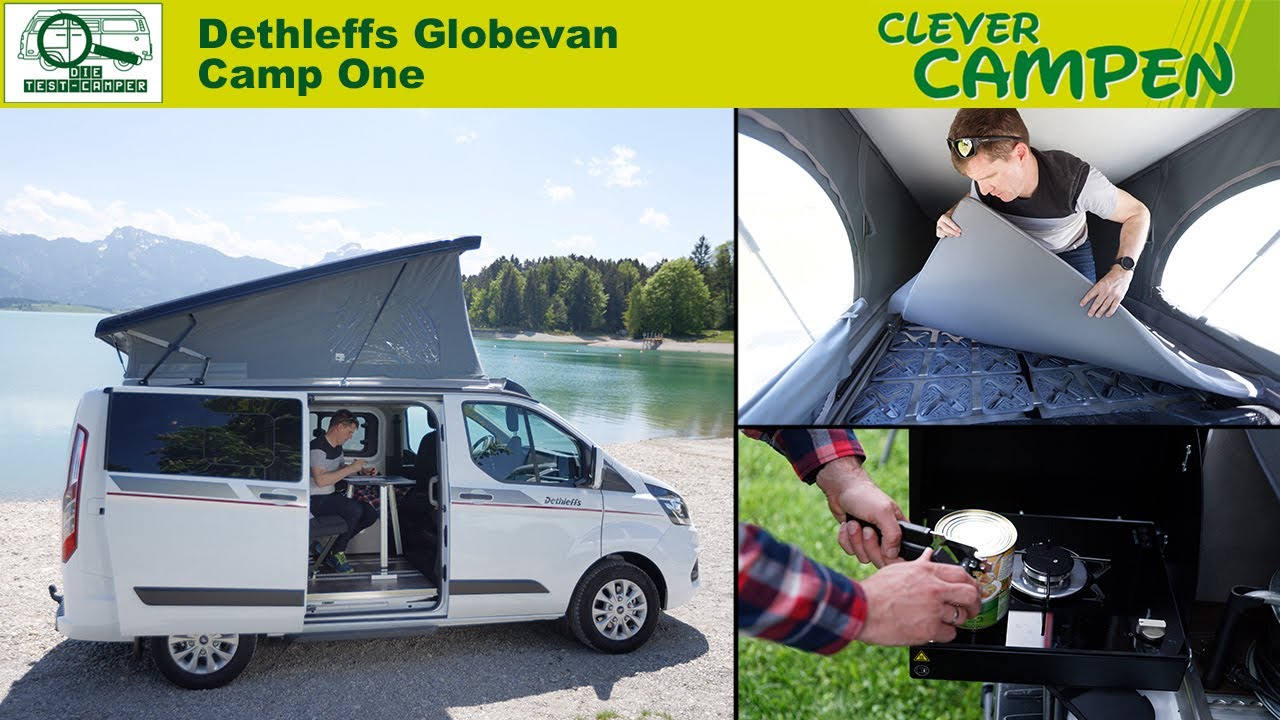 Dethleffs Globevan One - Neuer Kompaktcamper aus Isny. Was kann der Transit-Ausbau? - Clever Campen