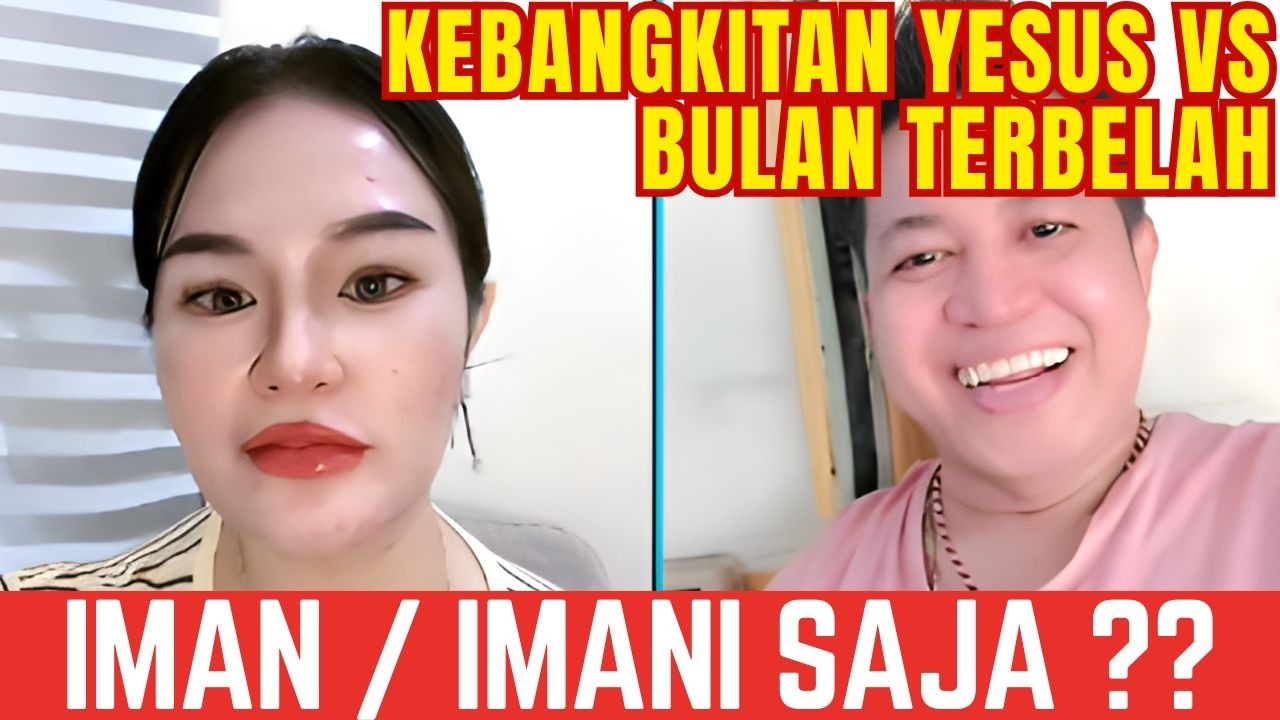 YESUS BANGKIT VS BULAN TERBELAH | IMAN / IMANI SAJA ? || AGATHA APOLOGET