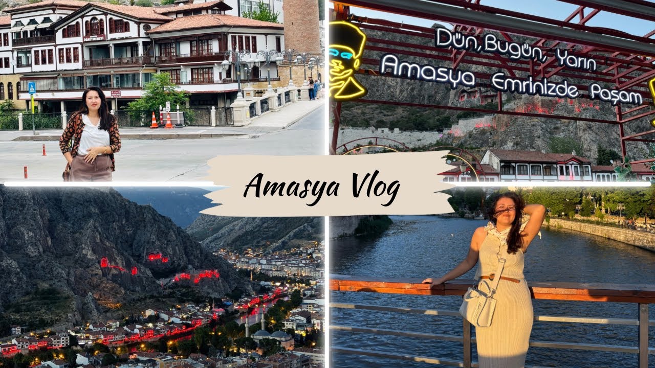 🎥 Karadeniz Turu 1 | Amasya’da Zaman Yolculuğu! Şehzadeler Şehri ve Nehir Güzelliği