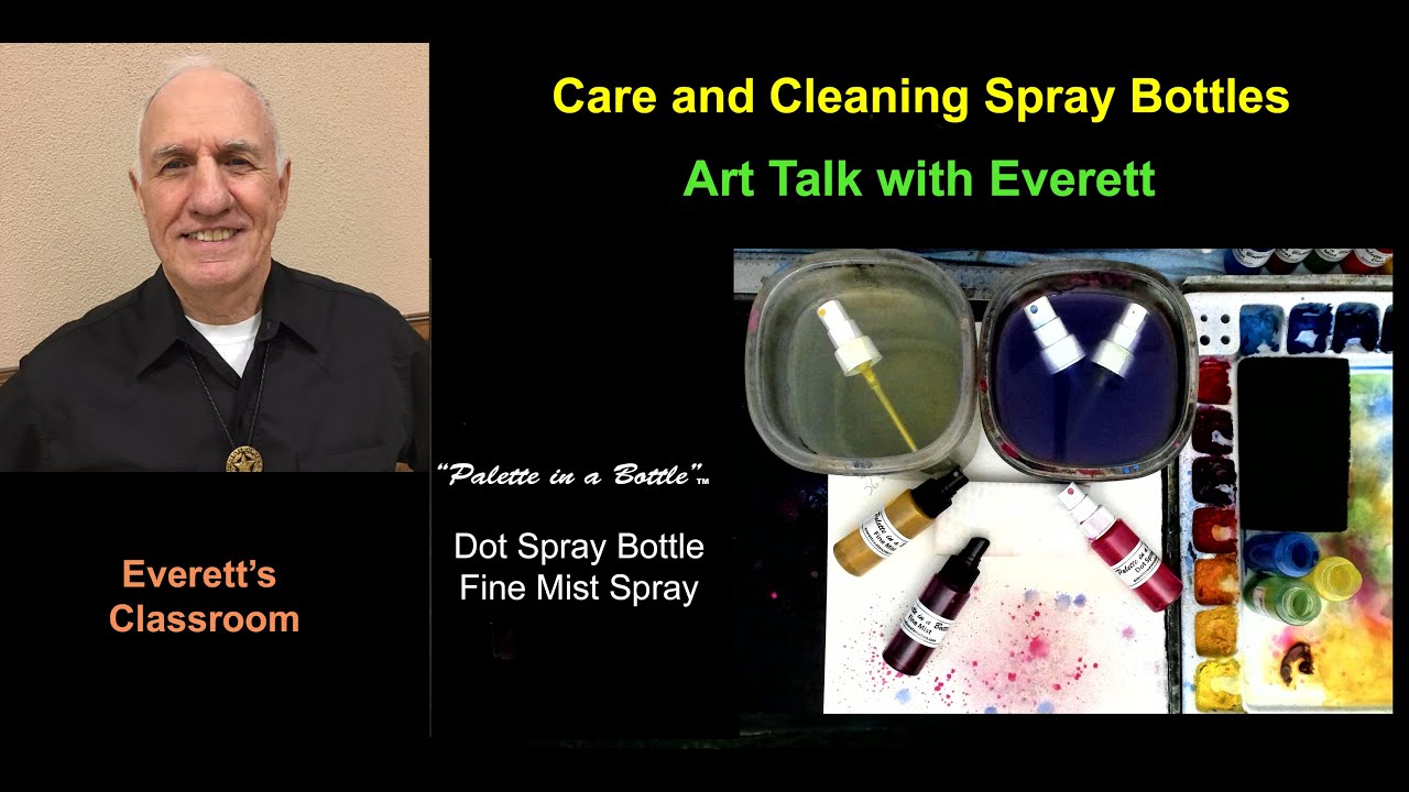 Care and Cleaning of Spray Bottles - Dot & Fine Mist