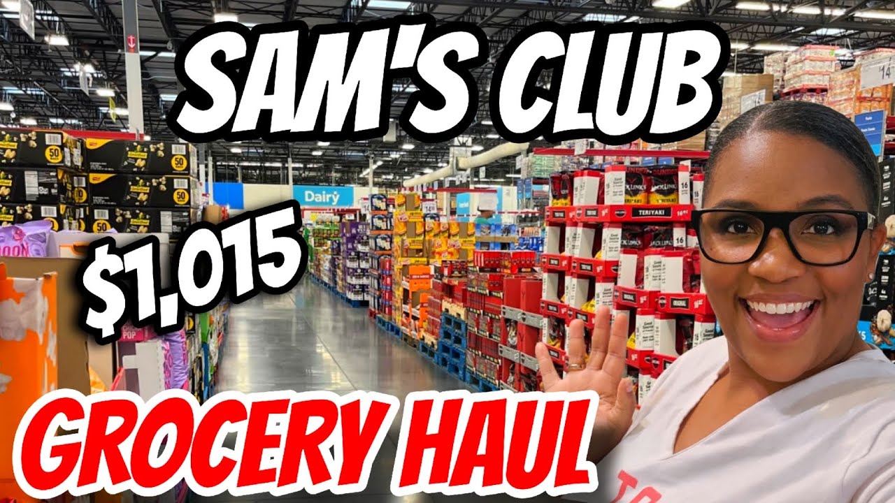 We Spent $1,015 at Sam’s Club | Full Pantry Reset