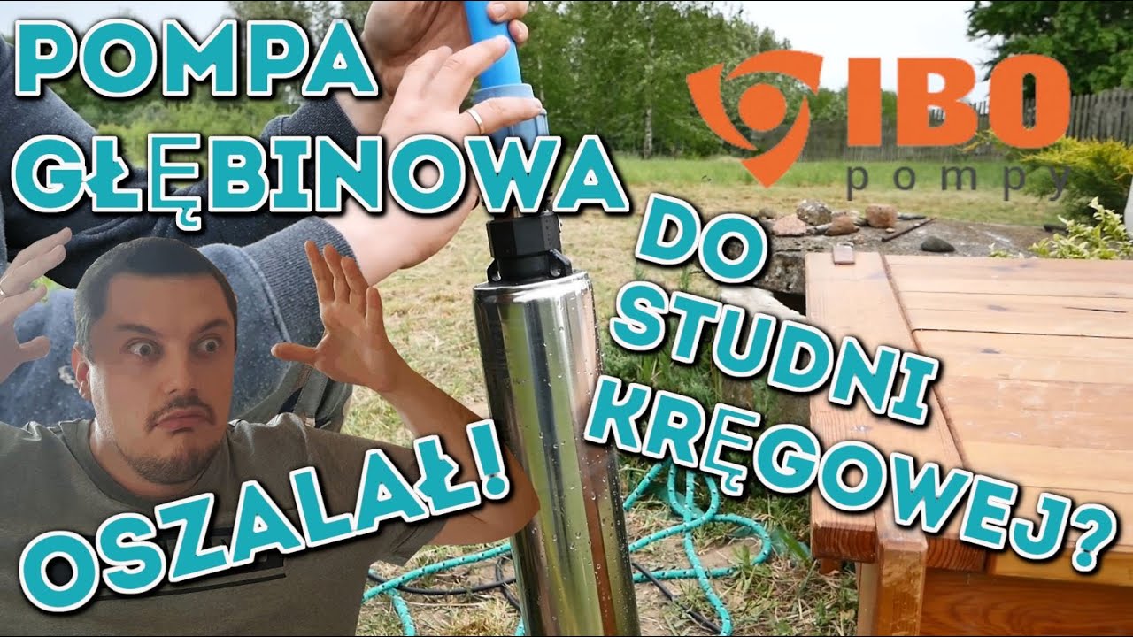 Na Działce! Vlog odc.20 Pompa Głębinowa IBO OLA 60/60. Do studni?. Działkowy Test #Majster Amator