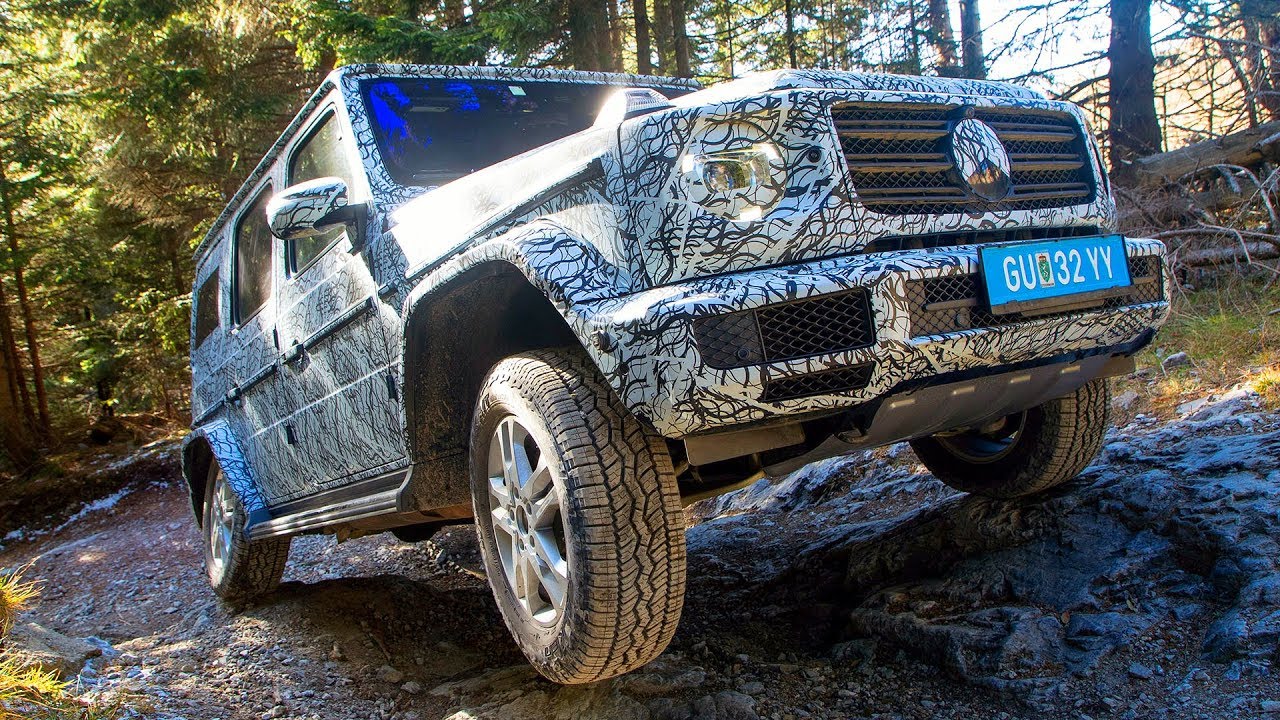The new Mercedes G-Class w464