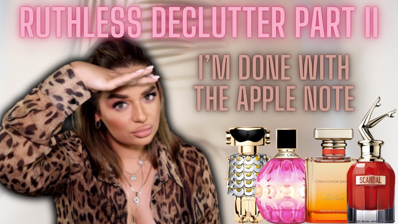 THIS IS THE END OF MY PERFUME DECLUTTER. | Paulina Schar