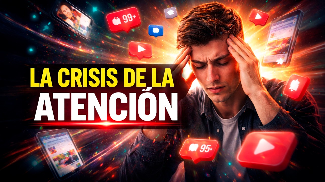La crisis de la atención: cómo las pantallas están cambiando tu cerebro