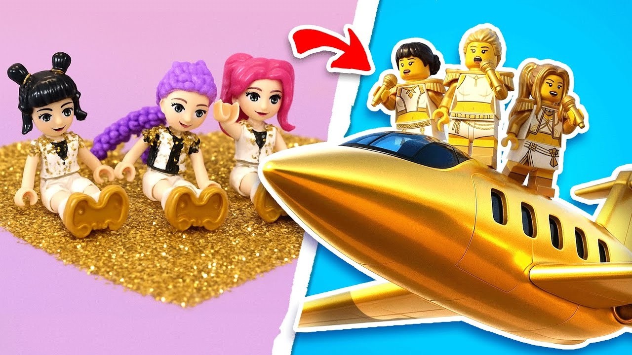 KPop Охотники на демонов в LEGO | Музыкальные клипы
