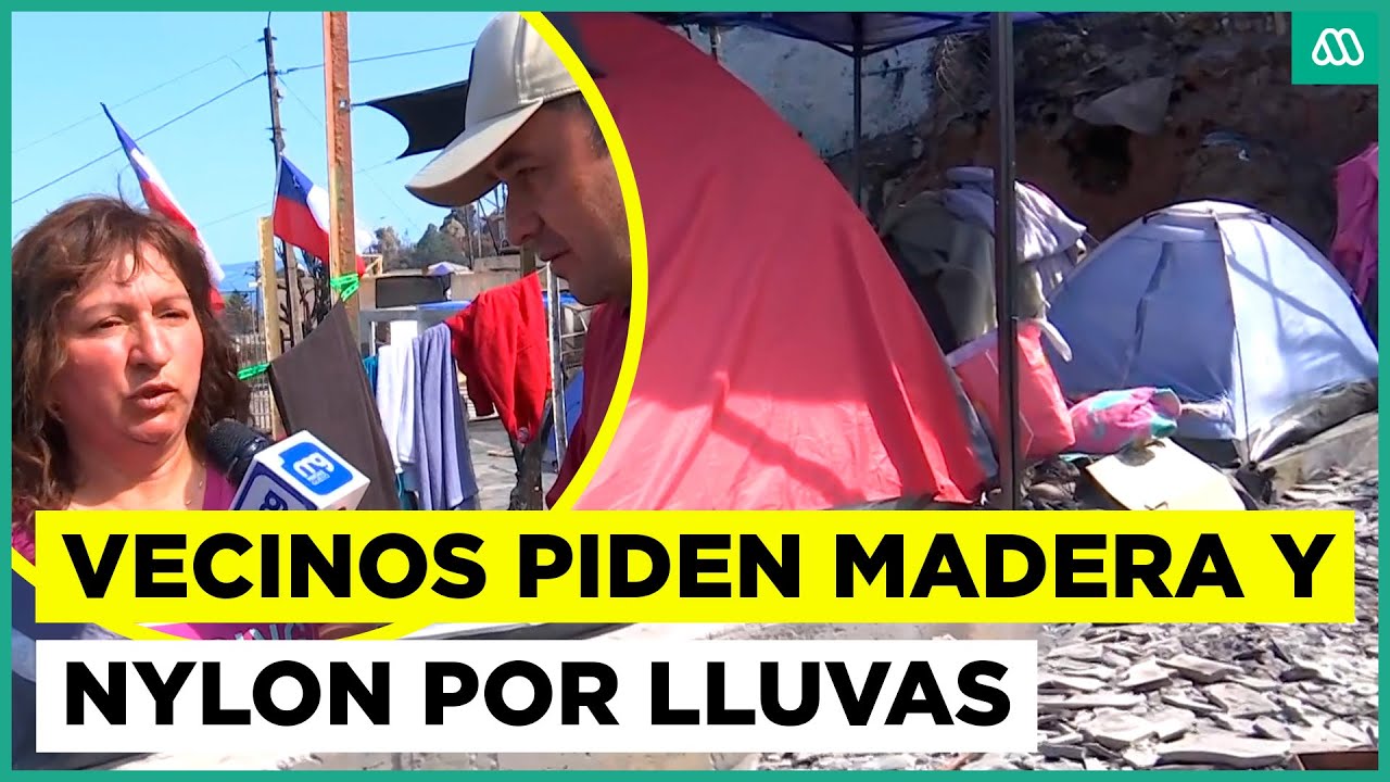 Vecinos de Lirquén piden ayuda en reconstrucción: hay preocupación por lluvias en zonas afectadas
