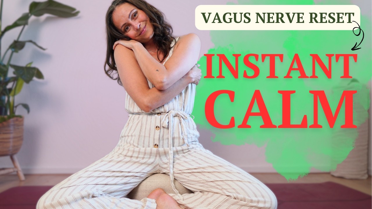 Reduce Stress and Ground into Your Body | 10 Min Vagus Nerve Reset