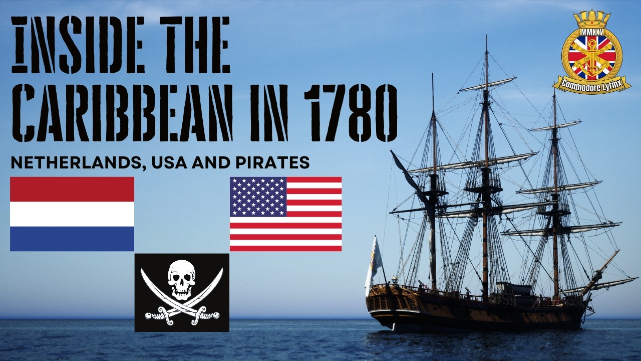 Inside 1780 Caribbean, Netherlands, USA and Pirates.