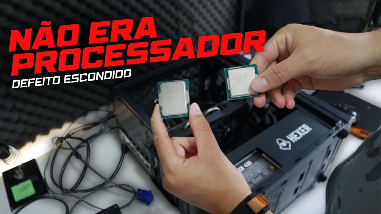 ERRO BIZZARO EM PC MONTADO EM CASA... ACONTECE!