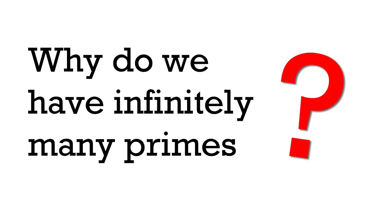 Euclid's proof that there are infinitely many primes! Classic math proof!