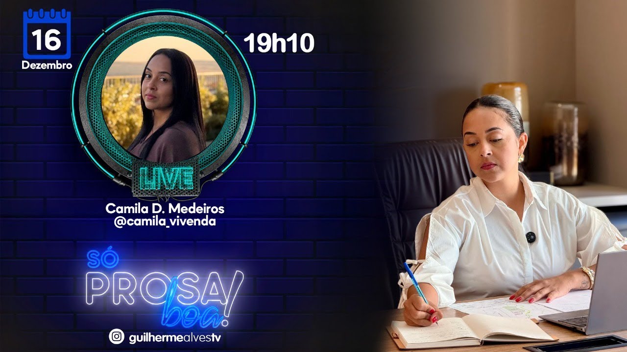 S&oacute; Prosa Boa - EP 90 Camila Medeiros