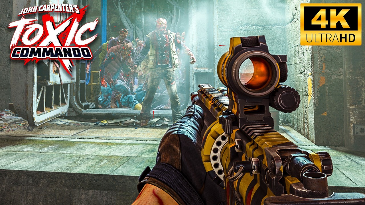 New Co-Op Zombie Game (2026) -  VERY HARD DIFFICULTY John Carpenter&rsquo;s Toxic Commando 4K