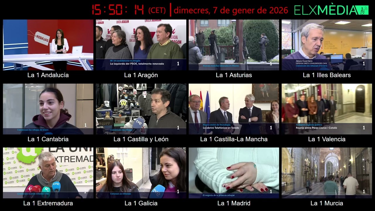 Desconexión territorial 15:45 (I) | La 1 | 07-01-2026