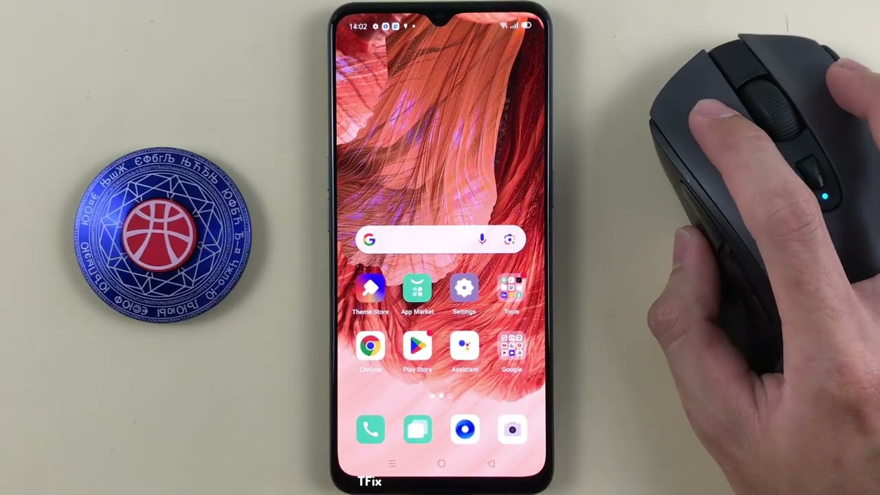 Large mouse pointer on OPPO A73 Android 10