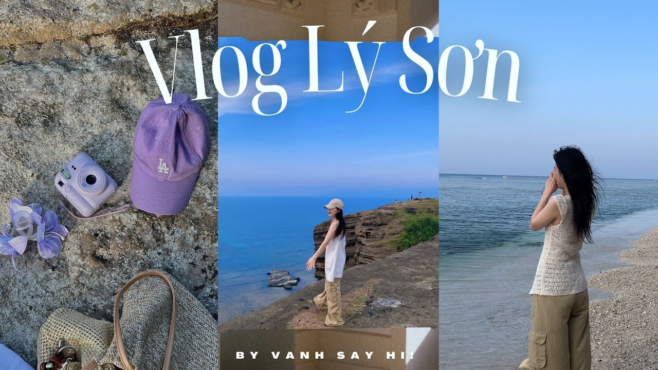 LÝ SƠN Vlog: Một chiếc vlog 3N2D tại đảo núi lửa, truy tìm đồ ăn và ghé thăm Hội An