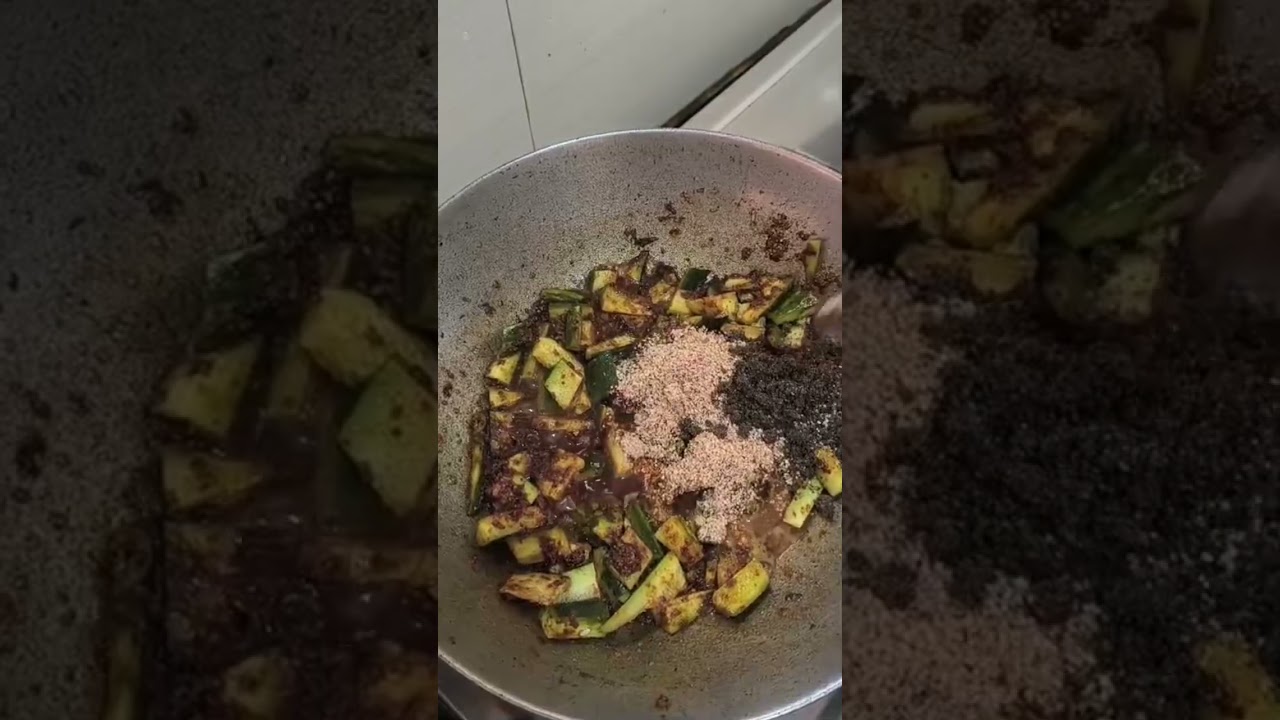 Marathwada special kakadi chi bhaji #shorts #viralshorts #food