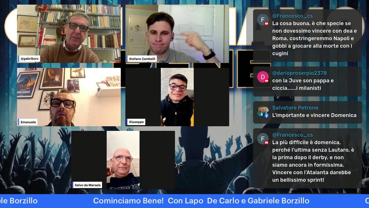 Nerazzurra social Live Stream