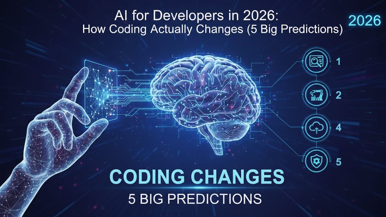 AI for Developers in 2026: How Coding Actually Changes (5 Big Predictions)