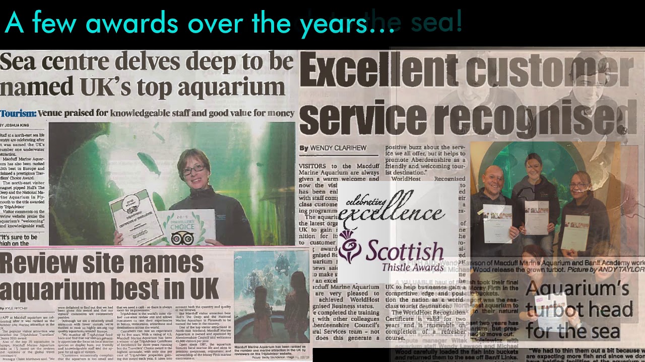Macduff Marine Aquarium Through the Years