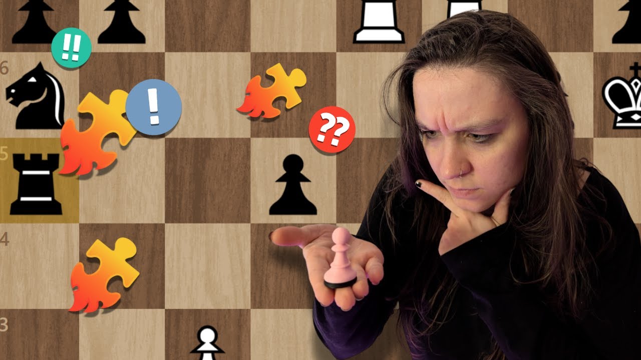 Rätseln mit Vani! Ich lerne Schach Taktiken!