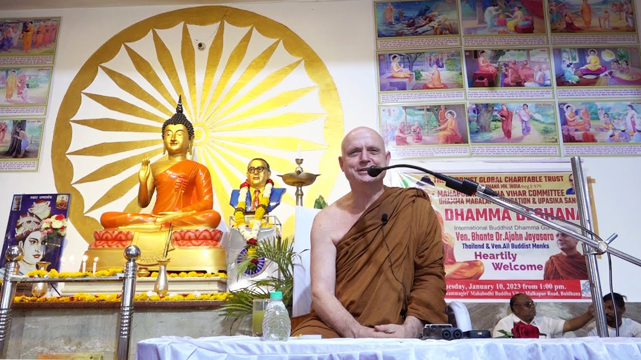 2566.01.10 Build a Bridge for True Happiness by Ajahn Jayasaro | मराठी - Link in Description