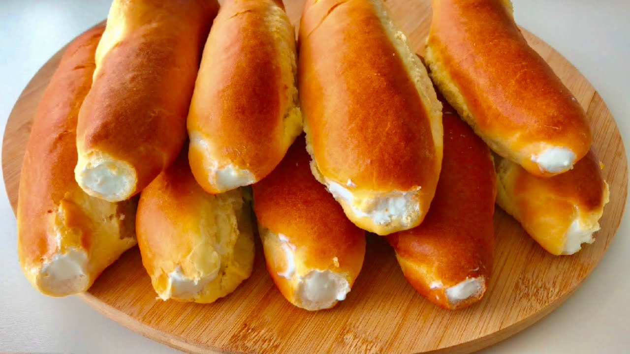 Słodkie paluszki z serkiem śmietankowym 🥖🥖- amazing cream cheese bread (fino)