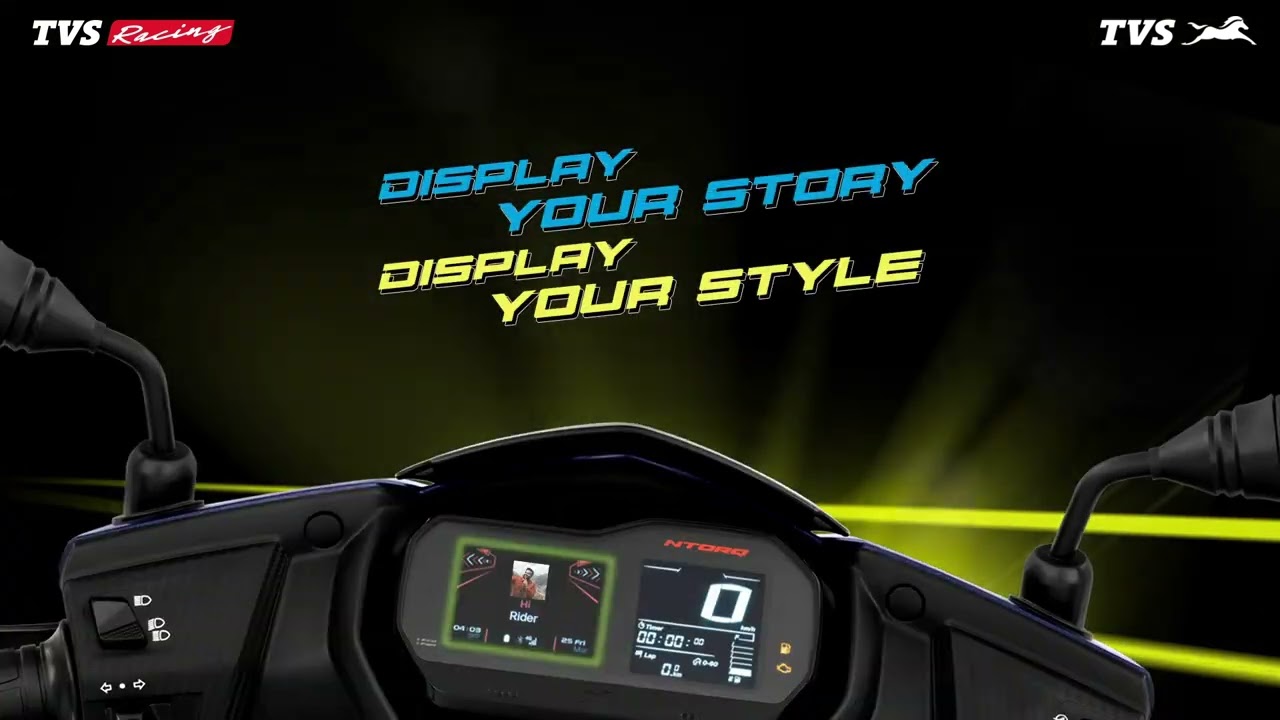 TVS NTORQ 125 XT Profile Display