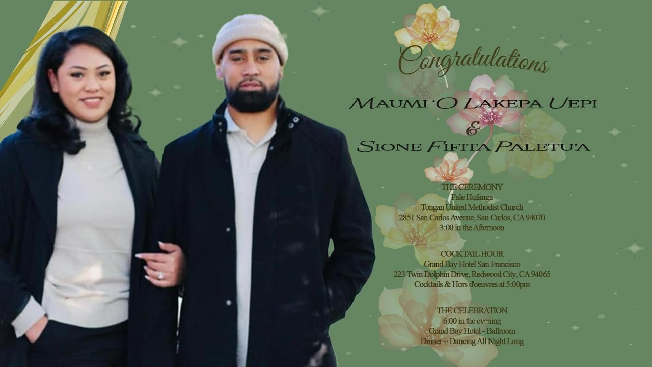 PART 2: RECEPTION - THE WEDDING CELEBRATION OF MAUMI O LAKEPA UEPI & SIONE FIFITA PALETU’A