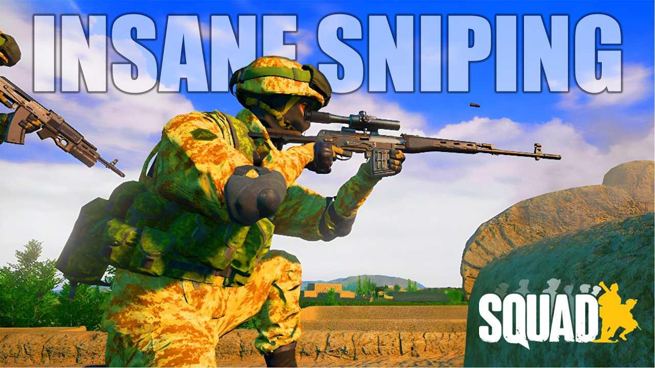 What 1000 Hours Of SQUAD Sniping Looks Like...