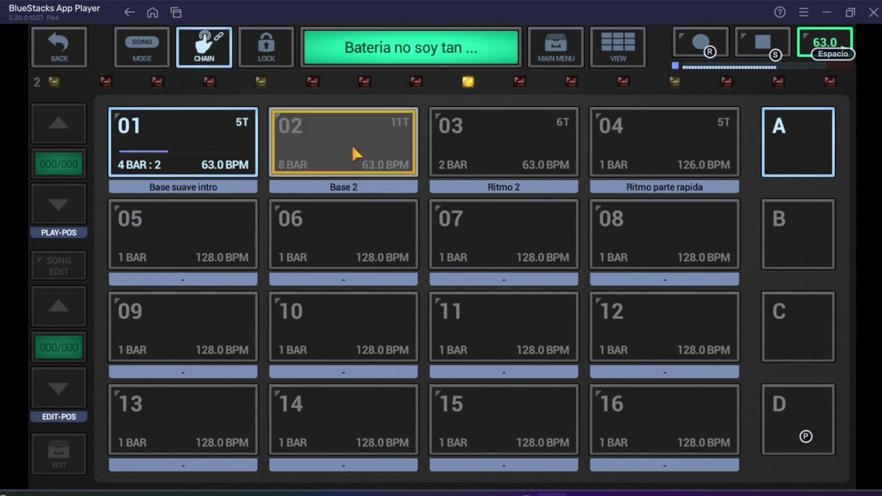 Video demostración Patrón Rítmico (Intocable) - Fuerte No Soy - G Stomper Studio