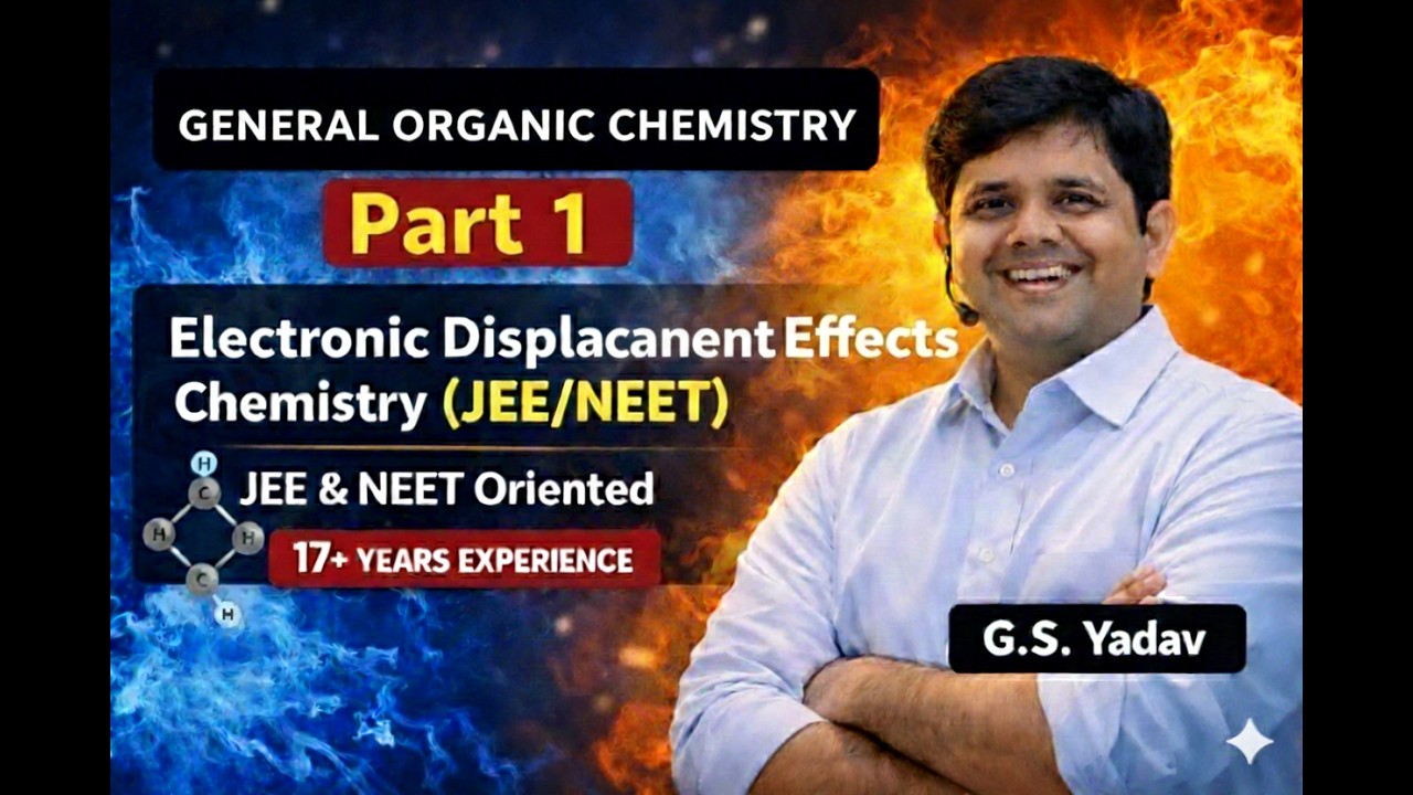 Organic Chemistry   General Organic Chemistry   01   Electronic displacement effect