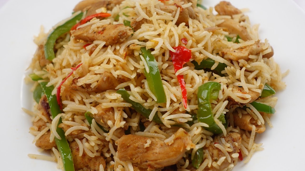 Chicken Fajita Rice,Quick And Easy Recipe By Recipes Of The World