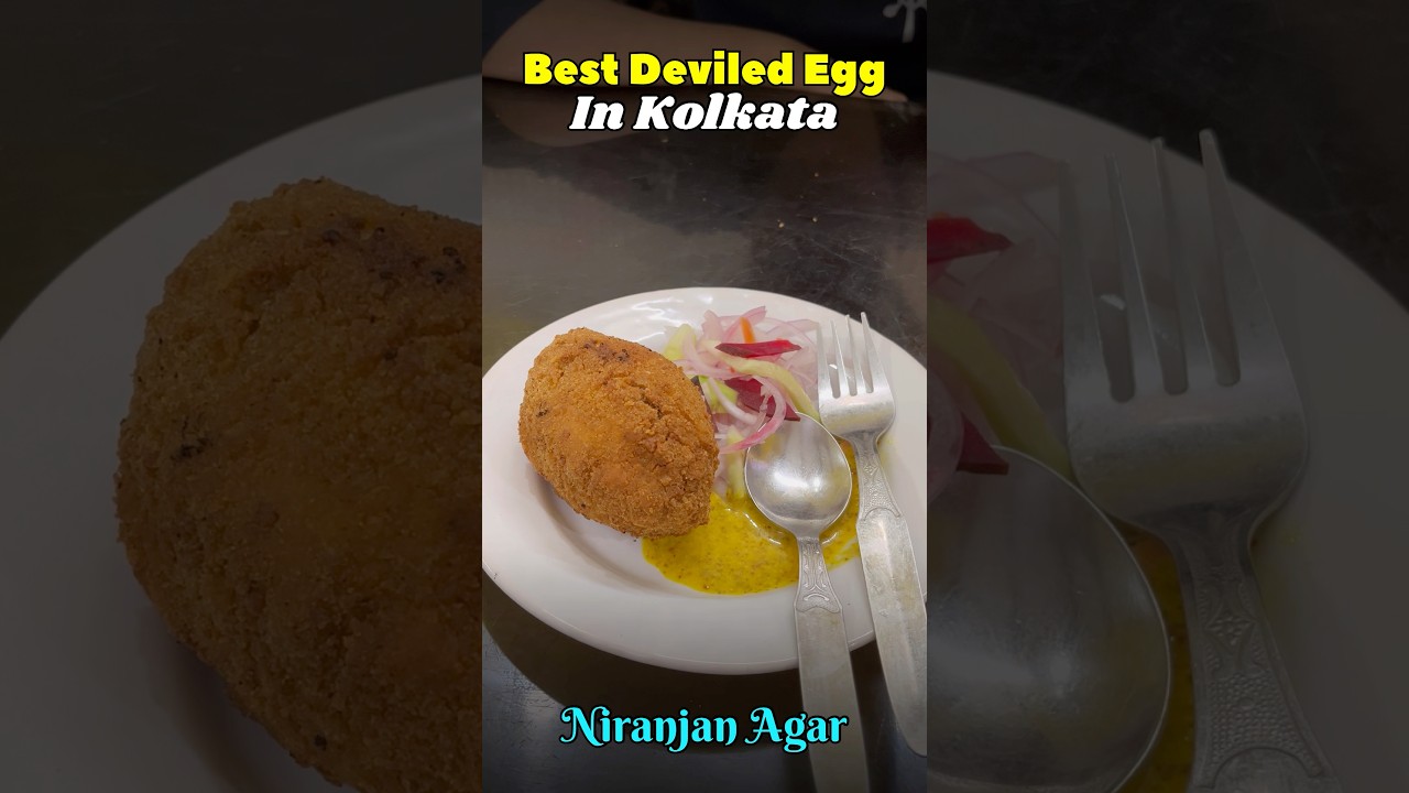 Biggest Mutton Egg Devil In Kolkata! | Niranjan Agar | Girish Park Street Food | SSR