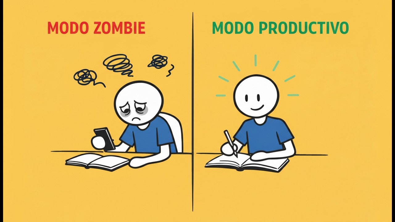 🟢Cómo estudiar cuando estás MENTALMENTE MUERTO  (modo zombie activado)