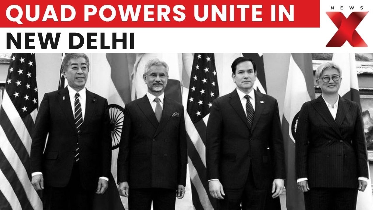 Quad Foreign Ministers Meet In Delhi Amid Indo-Pacific Security Focus Today | Latest News | NewsX