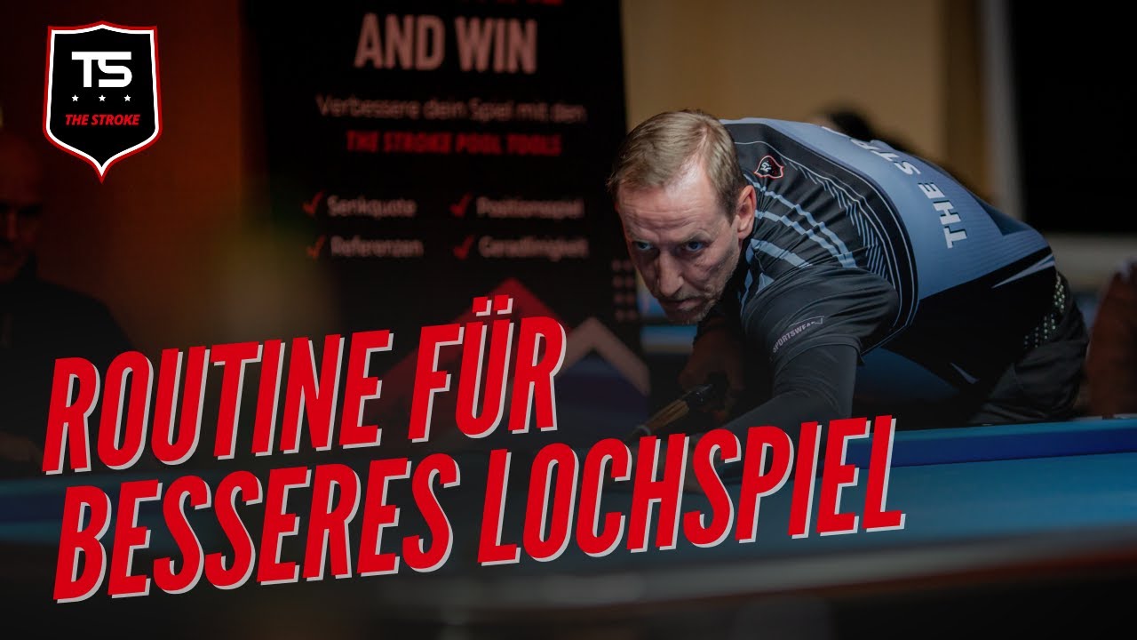 Billardtraining | Routine f&uuml;r besseres Lochspiel