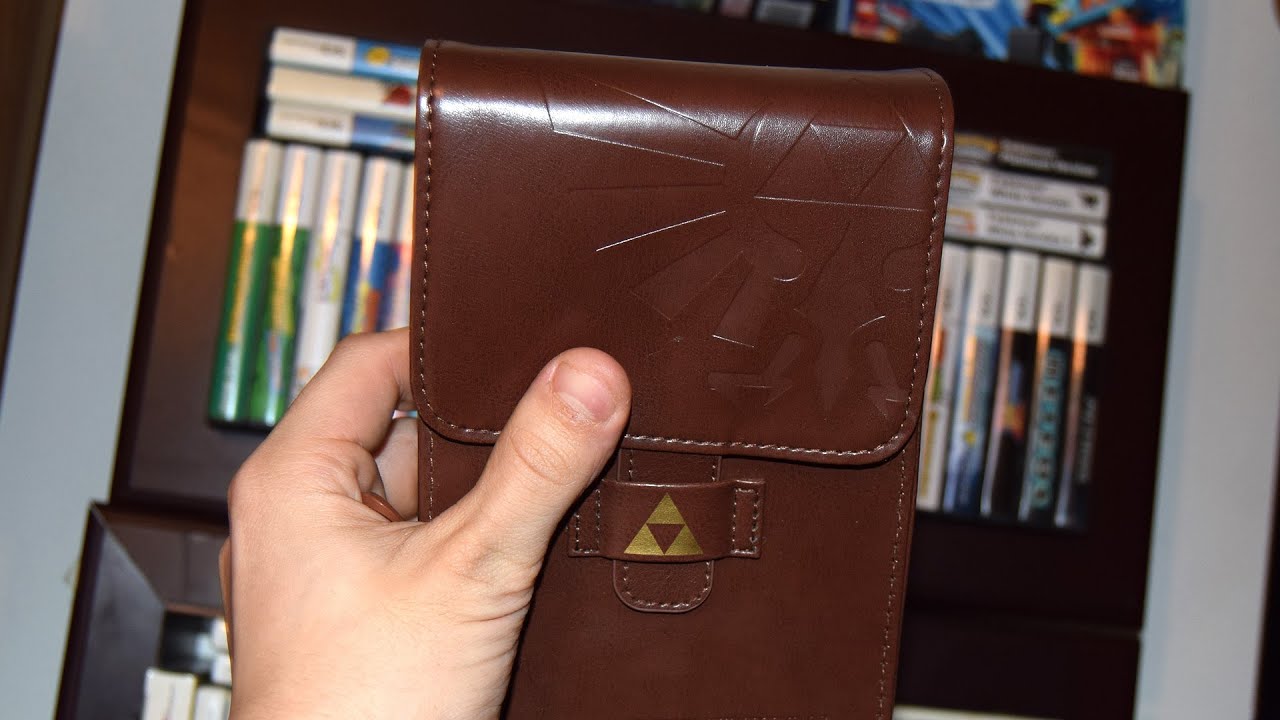 Unboxing Legend of Zelda Adventure's Pouch Kit for 3DS 1080P/60FPS